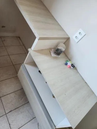 Rack de mdf branco