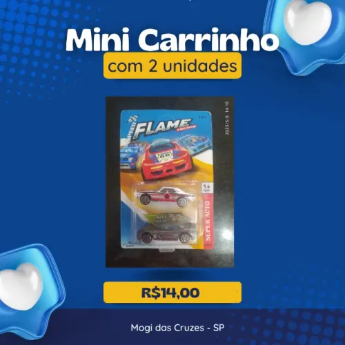 mini carrinho (PRODUTO NOVO) - Dia das crianças