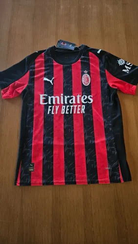 Camisa Milan 2025/26 - Versão Torcedor