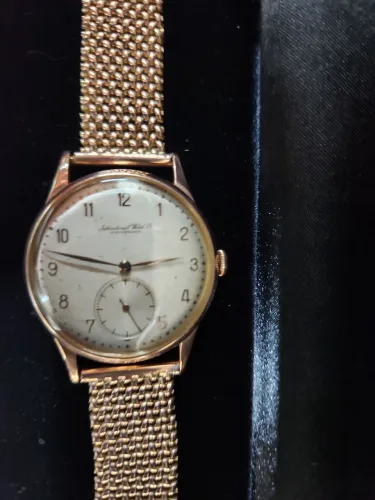 Relogio IWC em ouro 18k