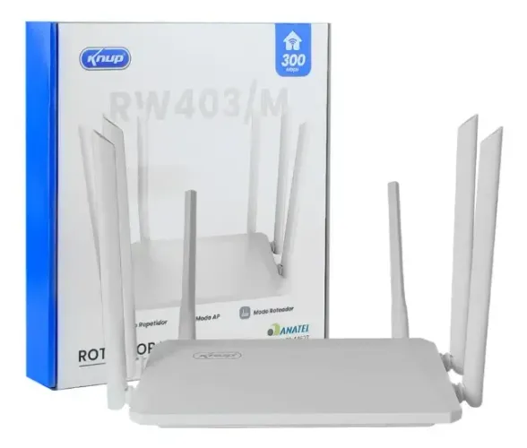 Repetidor De Sinal Roteador Wifi Internet Wireless 300mbps