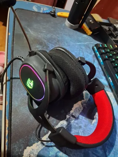 Headset gamer redragon zeus x rgb