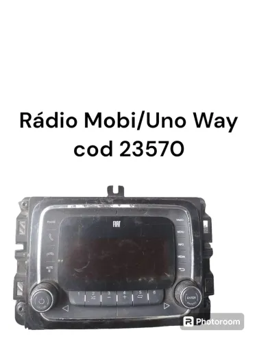 Multimídia Fiat Mobi Uno Way Cod 23570