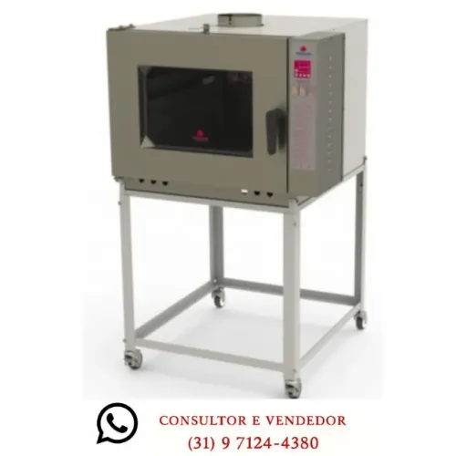 Forno Turbo Elétrico 5 Esteiras Pogas Novo