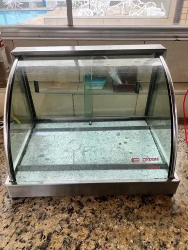 Vitrine Expositora para Padaria - Semi-Nova