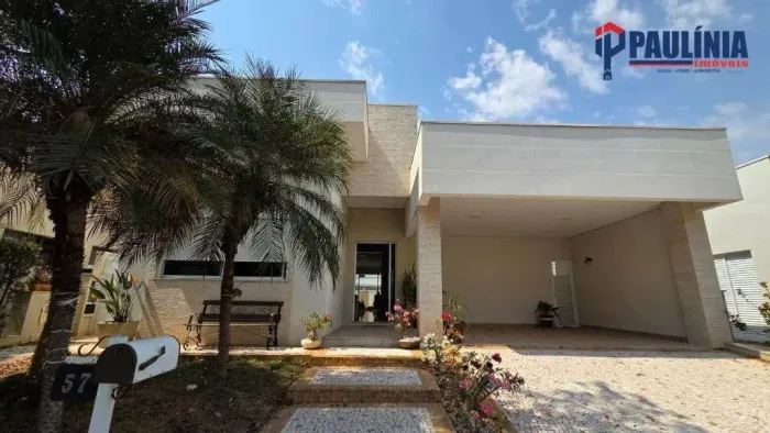 Casa com 3 dormitórios à venda, 263 m² por R$ 1.800.000,00 - Condomínio Athenas - Paulínia