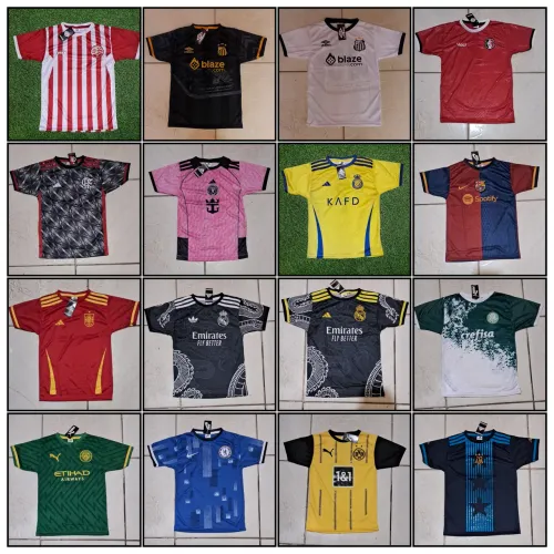 Camisas de Times de Futebol infantil juvenil