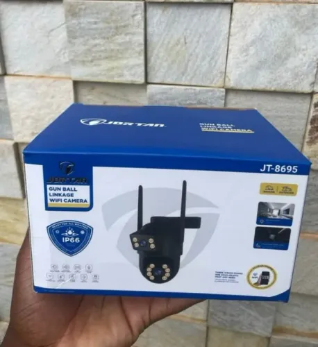 Câmera de Segurança Dupla Wi-Fi Jortan - Visão Notuna e Detecção de MOvimento 