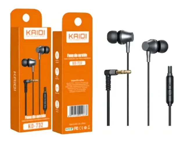 Fone de Ouvido Kaidi KD-732 com Microfone