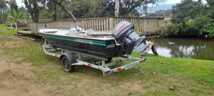 Marajó 1994 Lancha 16 pés com carretinha (sem motor)