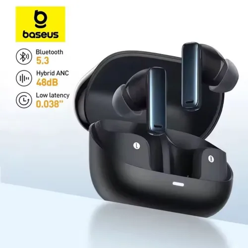 Fone bluetooth Baseus Bowie M2s Preto