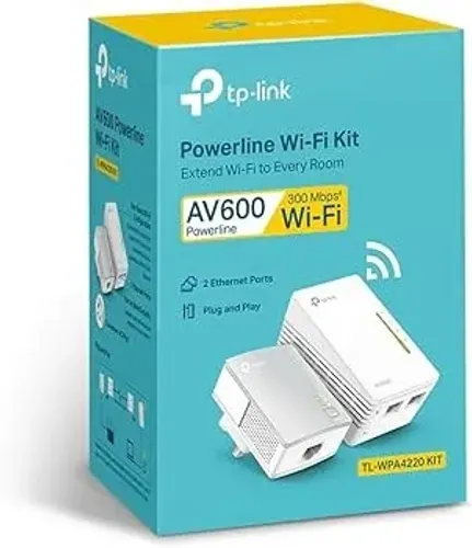 PowerLine Wi-Fi Kit Tp Link AV600 TL-WPA4220 Kit - Loja Natan Abreu