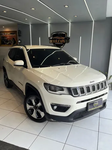 JEEP COMPASS LONGITUDE MOTOR 2.0 FLEX ANO 2018 DISPONÍVEL