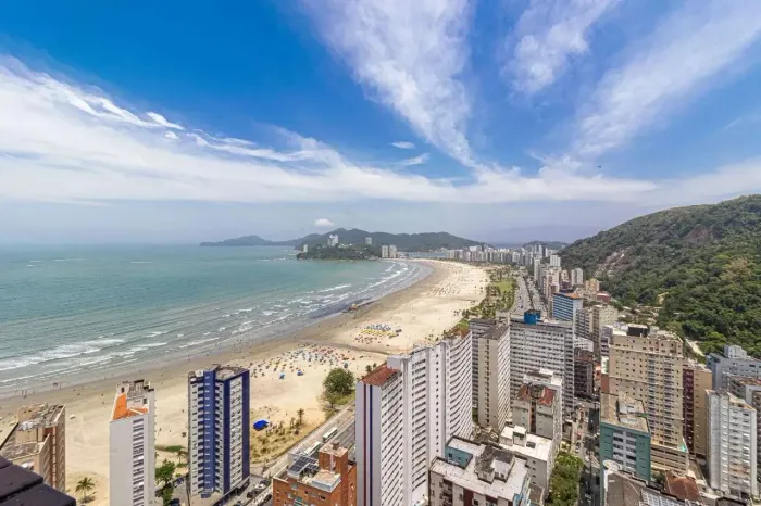 Apartamento de 258 m² à venda em Aparecida, Santos  Excelente oportunidade