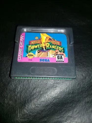 Cartucho Mighty Morphin Power Rangers - Sega Game Gear
