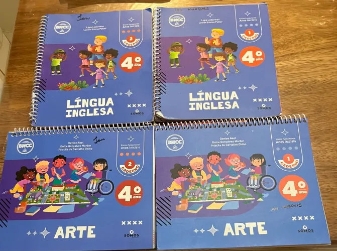 Apostilas 4º ano Anglo 