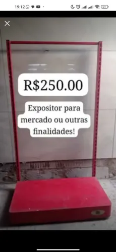 Expositor para mercado ou outras finalidades