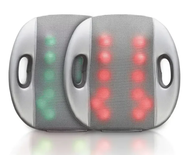 Massageador almofada de shiatsu 3d com aquecimento