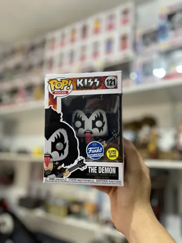 Funko Pop! Rocks KISS - The Demon - Exclusivo