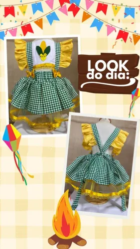 Roupa Junina Milho