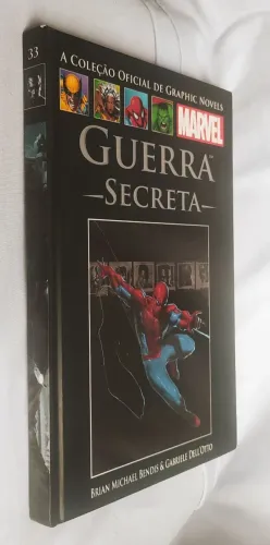 Guerra Secreta - Coleção Oficial de Graphic Novels MARVEL + Gibi Antigo do Super-Homem.