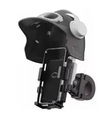 Suporte de Celular Para Fixar ao Guidão de Moto ou Bike Modelo Capacete