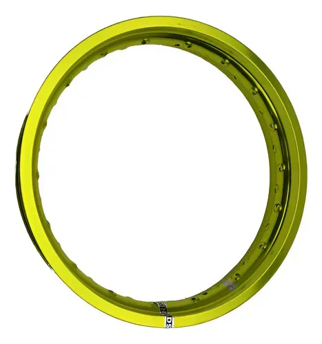 Aro De Roda Folha Traseiro 17 X 2.50 Alumínio Amarelo