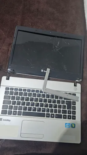 2 Notebook para retirada de peças