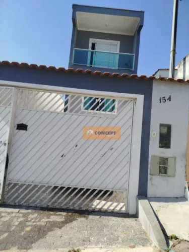 Sobrado com 2 dormitórios à venda, 77 m² por R$ 420.000,00 - Jardim Marcelo - Itaquaquecet