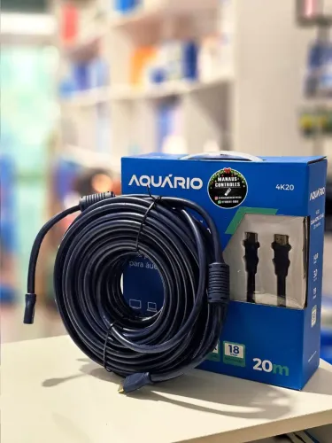 Cabo HDMI de 20 Metros Versão 2.0