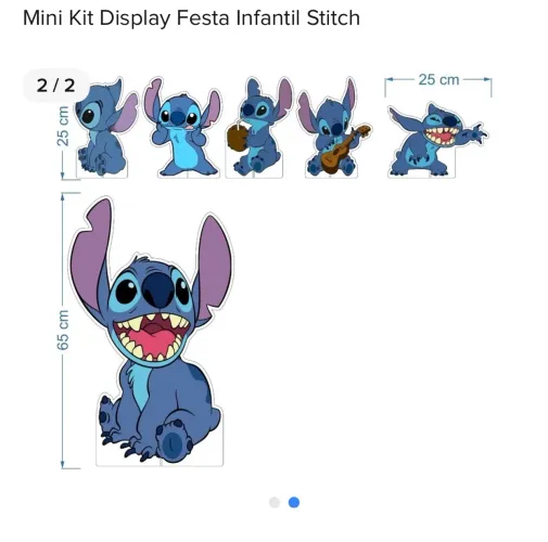 Kit Display Festa Infantil Stitch