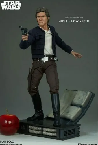 Sideshow Han Solo Regular - com Caixa Arte e Parda