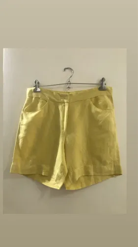 Short número 42 Linho/viscose