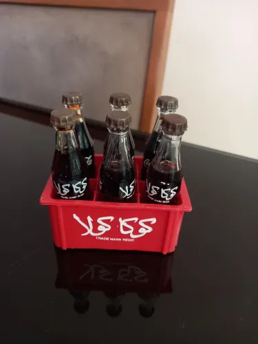 Miniatura garrafas Coca-Cola Índia 