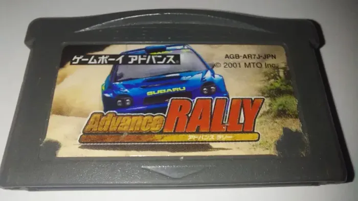 Jogo Advance Rally - Gba - Original - Japonês - Game (Usado)