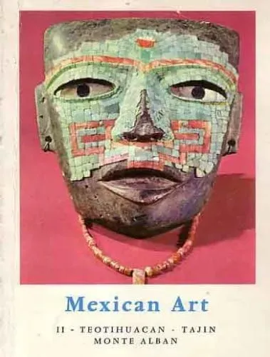 Livro de 1968 (impordado) "Mexican Art II" - Teotihuacan - Tajin - Monte Alban - França