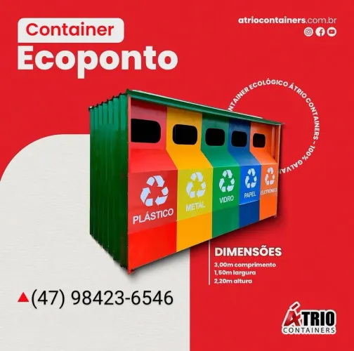 Container Eco Ponto desmontável