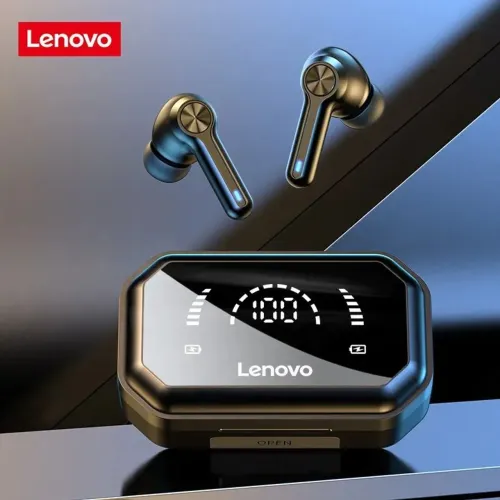 Fones de Ouvido Bluetooth Power bank Lenovo