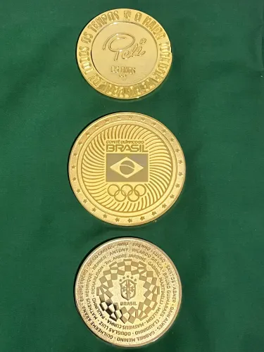 Trio de medalhões Brasil