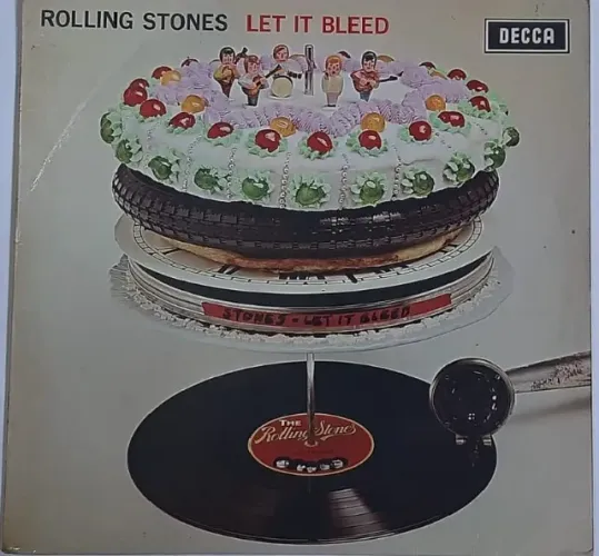 The Rolling Stones - Let it Bleed (1969) Versão mono, Decca - LK 5025