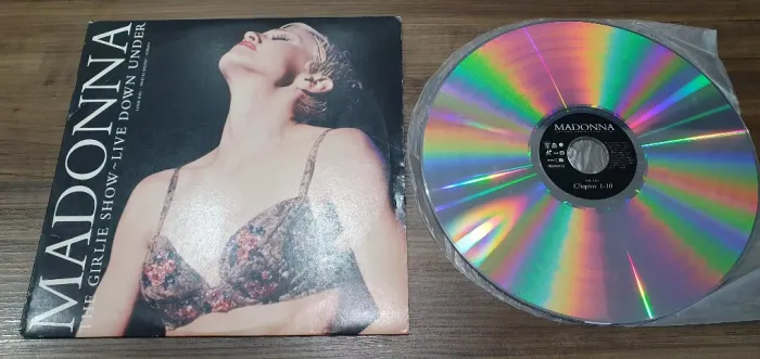 LD Laser Disc - Madonna The Girlie Show