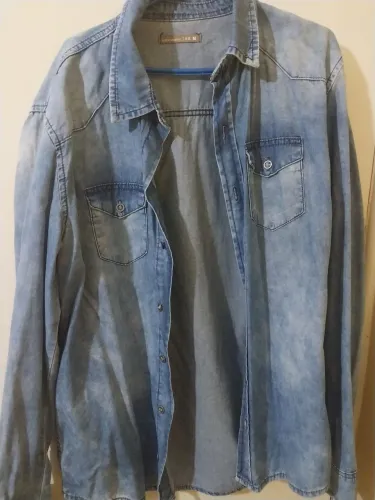 Camisa Jeans Masculina