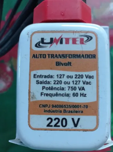 Auto Transformador 750va Biv Serie Ouro Unitel
