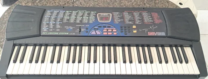Teclado casio sandy e junior LK33