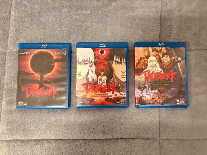 Blu ray Berserk 3 CDs