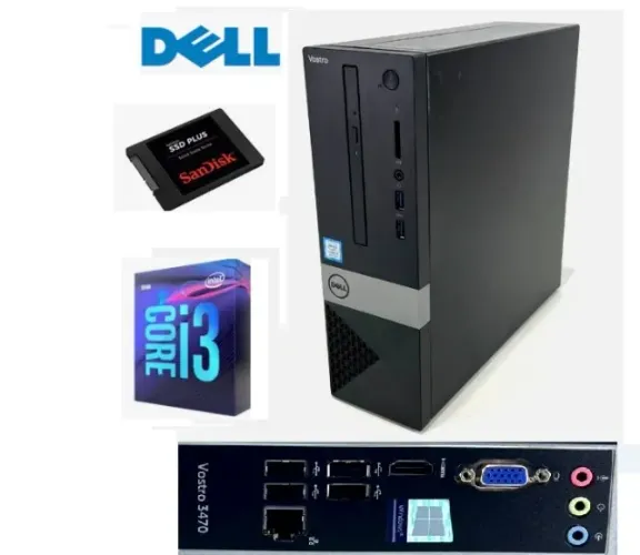 Desktop Dell Vosto 3470 Intel 9th gen 