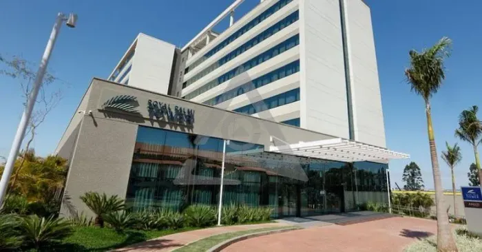 Flat à venda em Campinas, Jardim Nova Califórnia, com 1 suíte, com 26 m², Royal Palm Tower