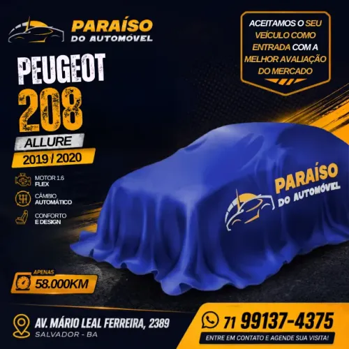 Peugeot 2008 Allure Pack 1.6 Flex 16V Aut. 2020