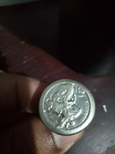 Anel de prata 925 são Jorge