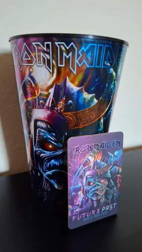 Copo + Card Iron Maiden Future Past World Tour 2024